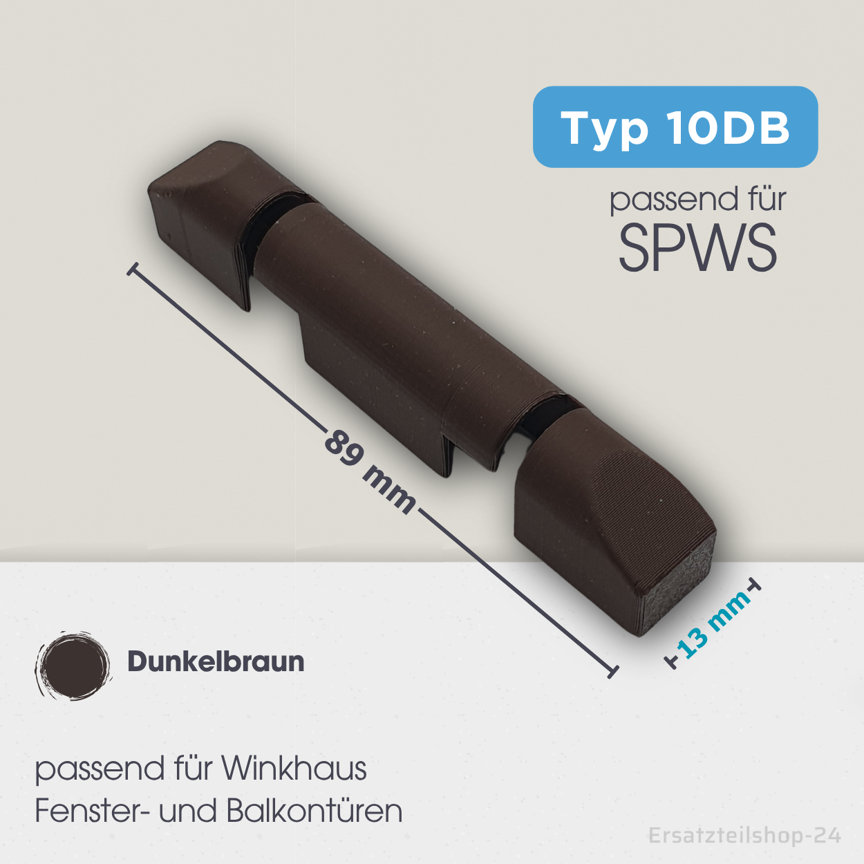 Abdeckkappen Scherenlagerkappe Sicherungskappe, passend für Winkhaus Fenster Beschlag - weiß braun schwarz