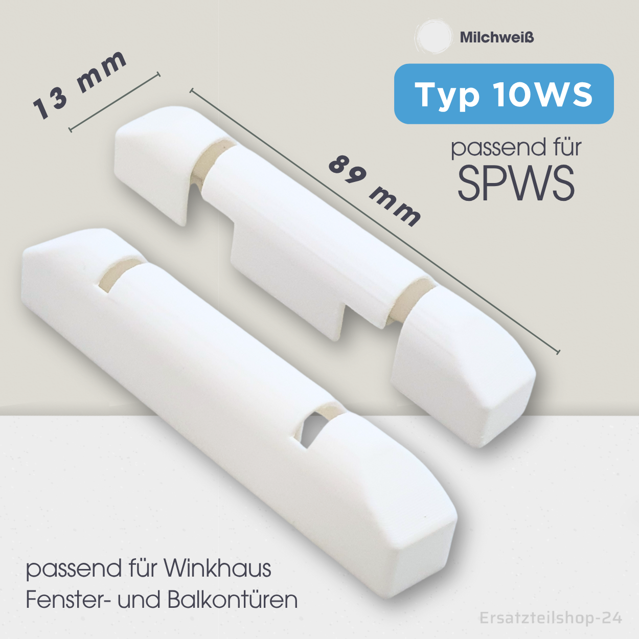 Abdeckkappen Scherenlagerkappe Sicherungskappe, passend für Winkhaus Fenster Beschlag - weiß braun schwarz