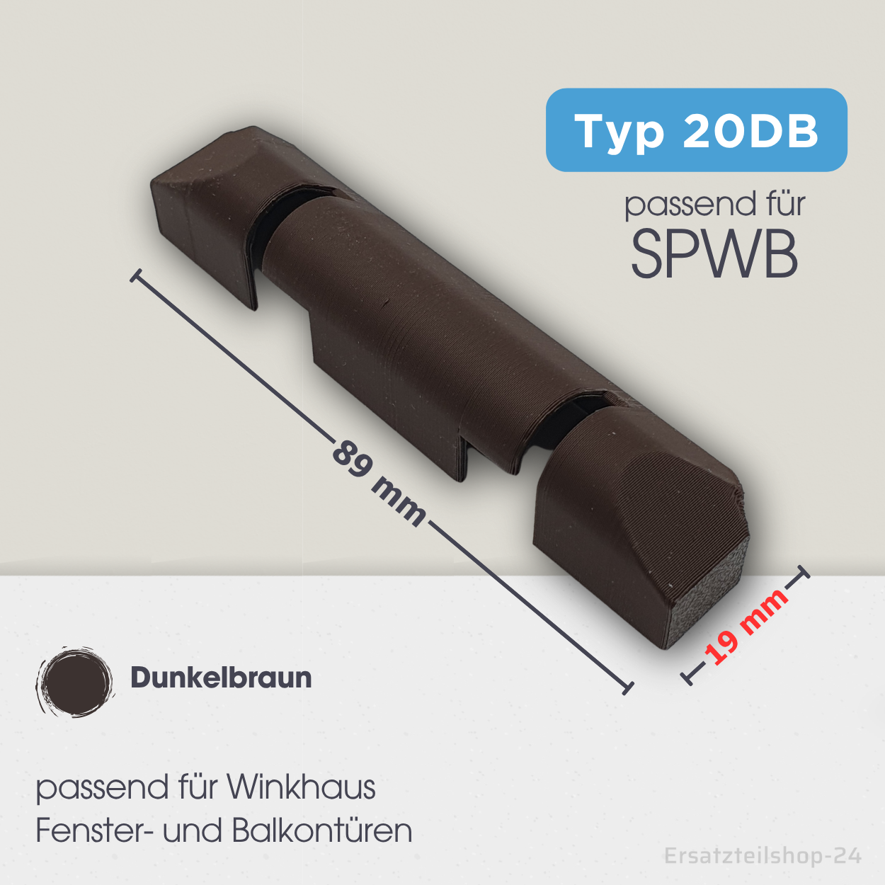 Abdeckkappen Scherenlagerkappe Sicherungskappe, passend für Winkhaus Fenster Beschlag - weiß braun schwarz