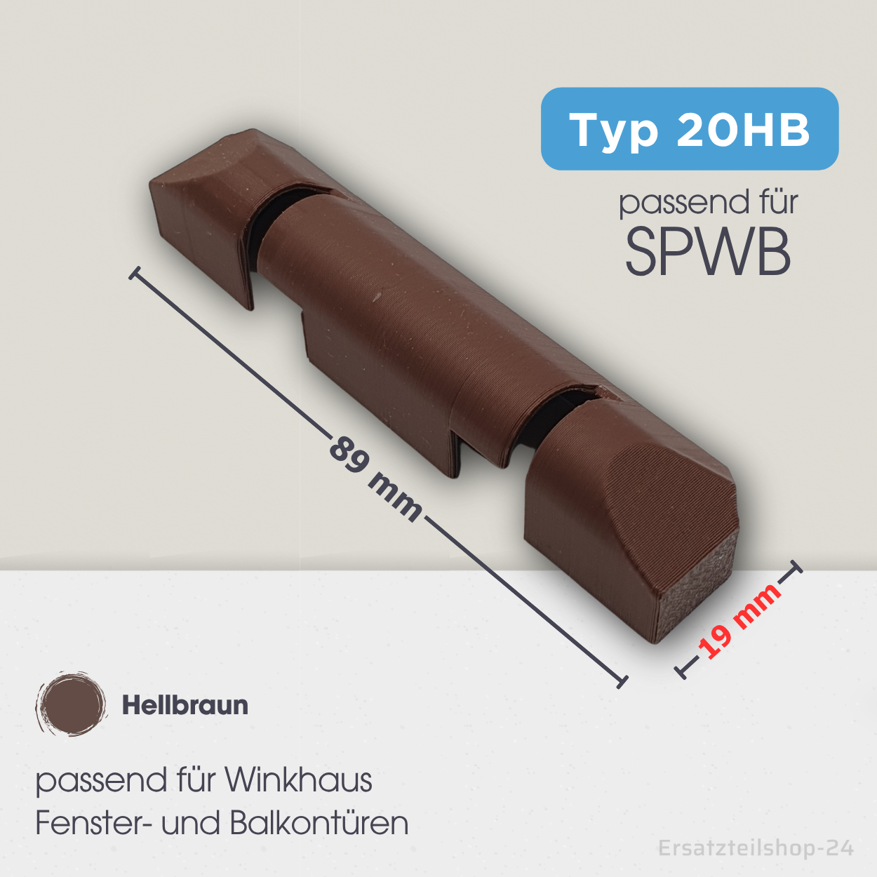Abdeckkappen Scherenlagerkappe Sicherungskappe, passend für Winkhaus Fenster Beschlag - weiß braun schwarz