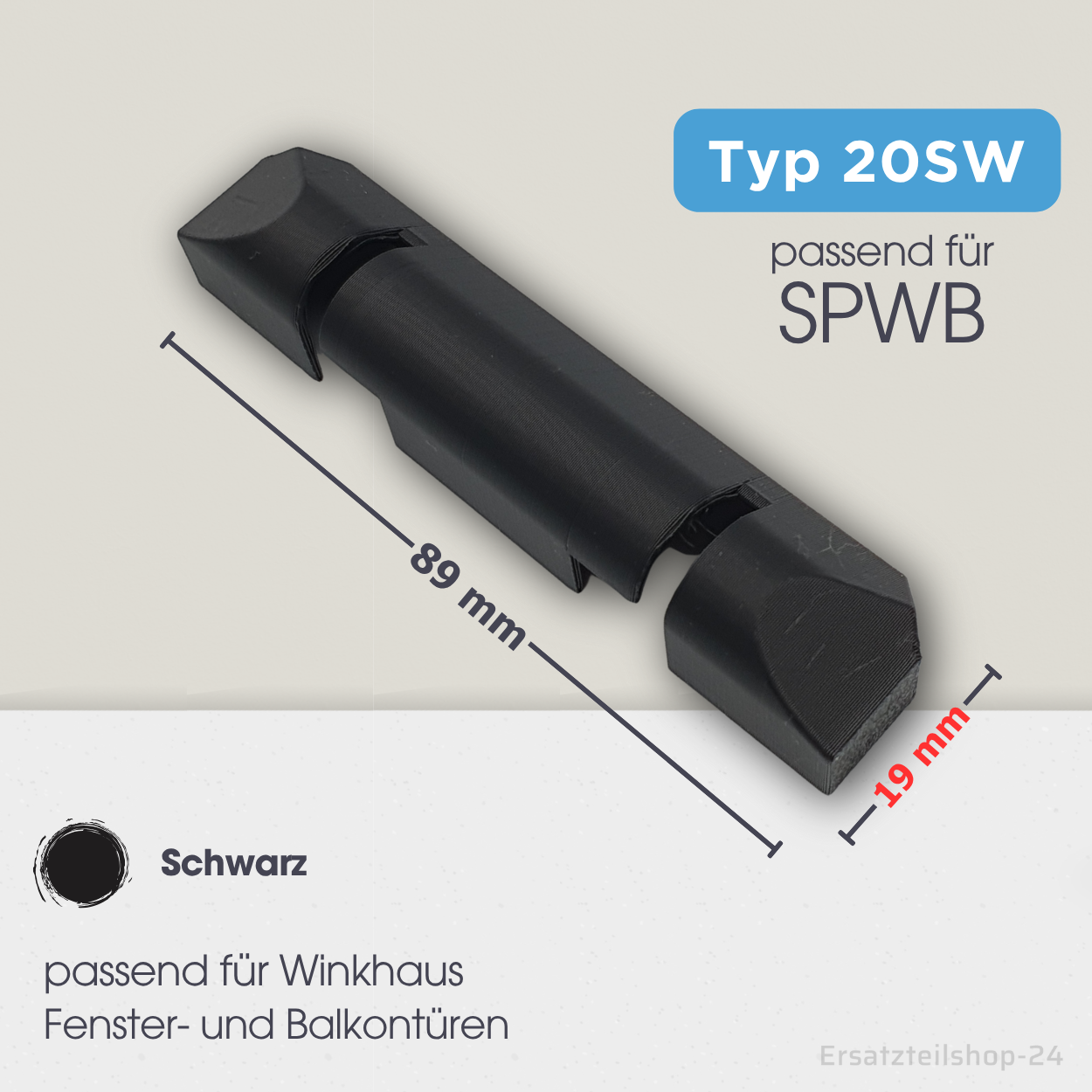Abdeckkappen Scherenlagerkappe Sicherungskappe, passend für Winkhaus Fenster Beschlag - weiß braun schwarz