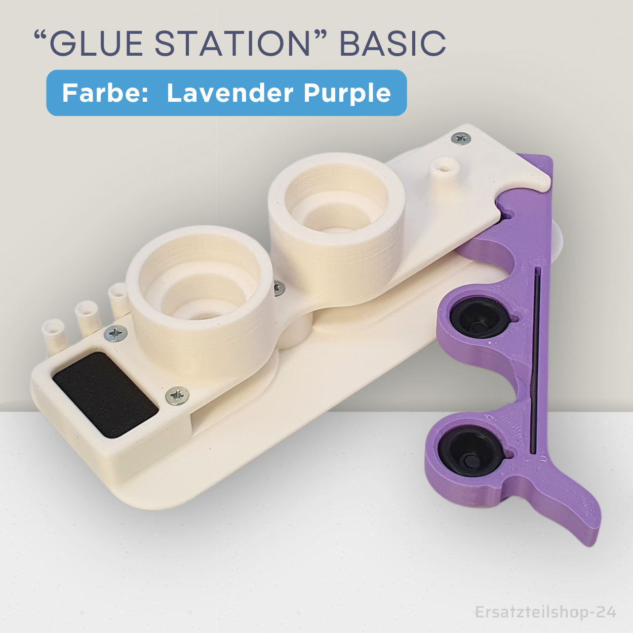 Glue Station - BASIC, Halterung für Klebeflaschen u. Bastelkleber, 12 Farben wählbar