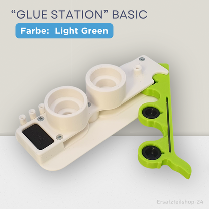 Glue Station - BASIC, Halterung für Klebeflaschen u. Bastelkleber, 12 Farben wählbar