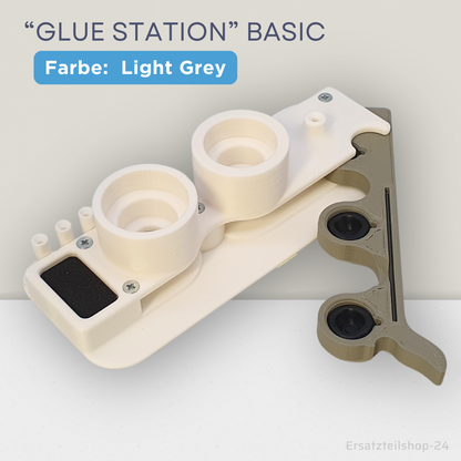 Glue Station - BASIC, Halterung für Klebeflaschen u. Bastelkleber, 12 Farben wählbar