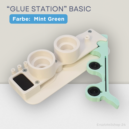 Glue Station - BASIC, Halterung für Klebeflaschen u. Bastelkleber, 12 Farben wählbar