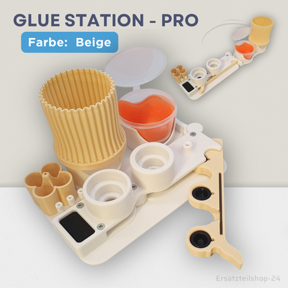 Glue Station - PRO, Halterung für Klebeflaschen u. Bastelkleber, 12 Farben wählbar