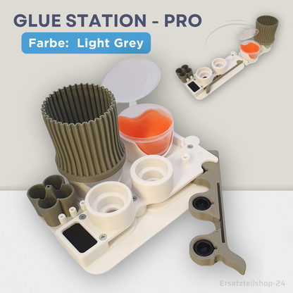 Glue Station - PRO, Halterung für Klebeflaschen u. Bastelkleber, 12 Farben wählbar