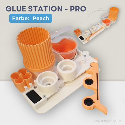 Glue Station - PRO, Halterung für Klebeflaschen u. Bastelkleber, 12 Farben wählbar