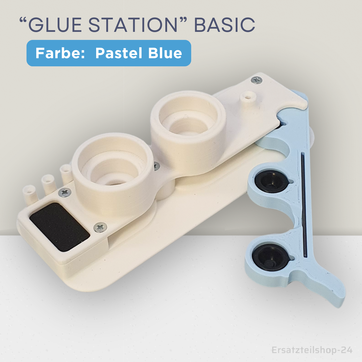 Glue Station - BASIC, Halterung für Klebeflaschen u. Bastelkleber, 12 Farben wählbar