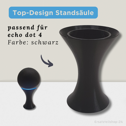 Design Standsäule passend für AMAZON Echo Dot 4, wahlweise 3 Farben