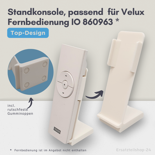 Standkonsole Halterung freistehend, passend für Velux Fernbedienung IO Typ 860963