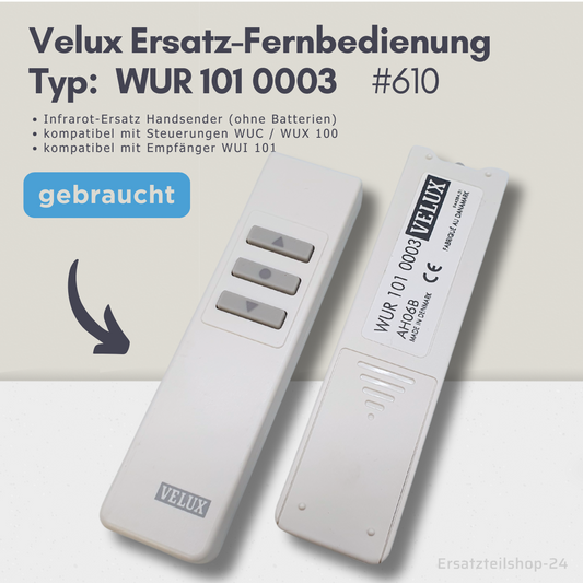 Velux Fernbedienung WUR 101 0003 - Infrarot