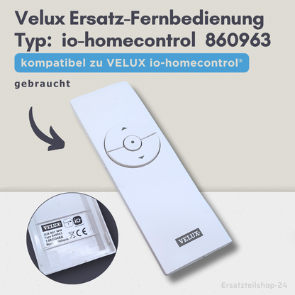 Velux Ersatz Fernbedienung IO Typ 860963 (gebraucht) Ersatzteil #545