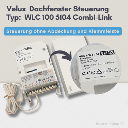 Velux Steuerung WLC 100 5104, mit Abdeckung u. Klemmleiste (gebraucht)