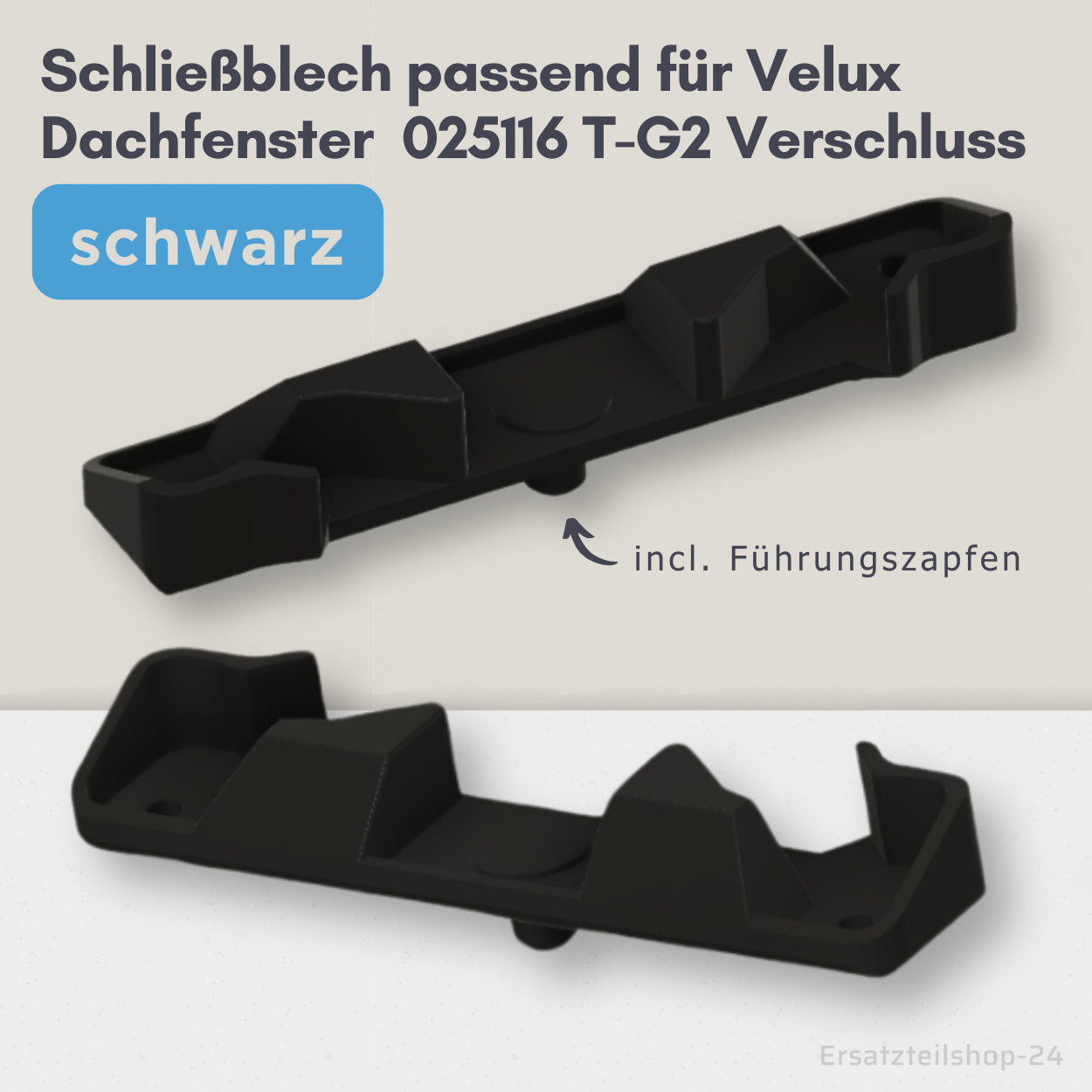 Schließblech Ersatzteil Schließteil passend für Velux Dachfenster Verschluss 025116 T-G2