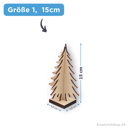 Tannenbaum Christbaum Weihnachtsbaum aus Holz Advent Weihnachtsdeko Auswahl